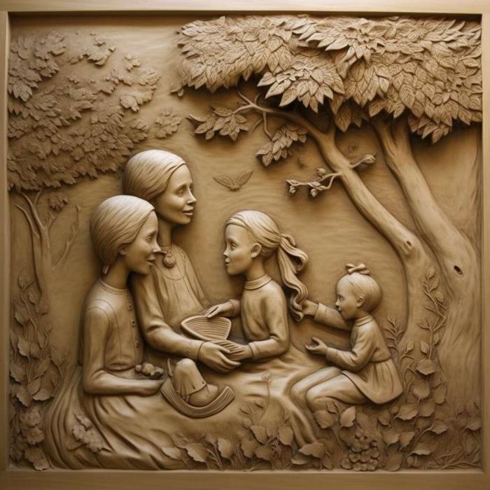 نموذج ثلاثي الأبعاد لآلة CNC 3D Art 